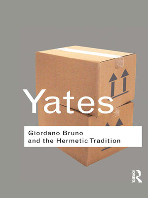 cover image of Giordano Bruno and the Hermetic Tradition